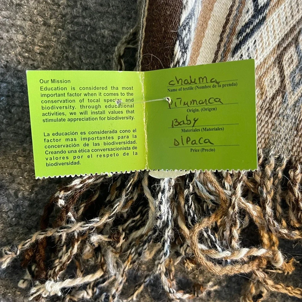 Santuario Animal de Ccochahuasi handcrafted baby